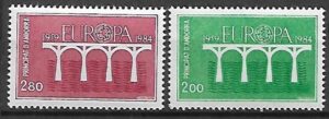 EUROPA CEPT ANDORRA FRANCUSKA MI.350-351**