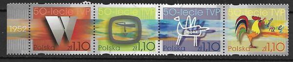 FI.3853-3856**PASEK Z BLOKU