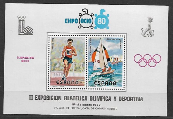 OLIMPIADA LETNIA HISZPANIA BLOK OKOLICZNOŚCIOWY **