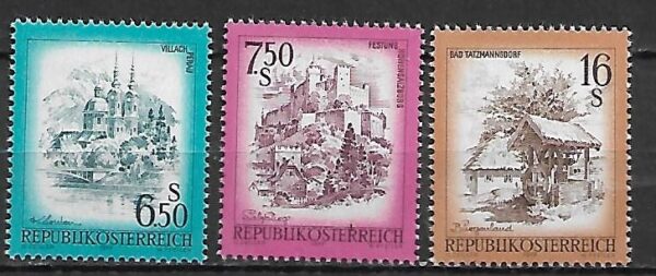 ARCHITEKTURA AUSTRIA MI.1549-1551**