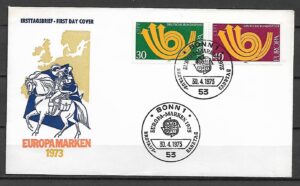 EUROPA CEPT RFN MI.768-769 FDC 1