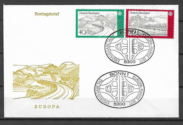 EUROPA CEPT RFN MI.934-935 FDC