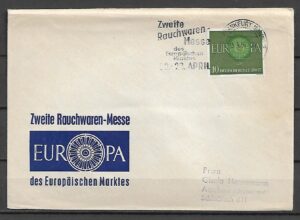 EUROPA CEPT RFN MI.337 NA LIŚCIE
