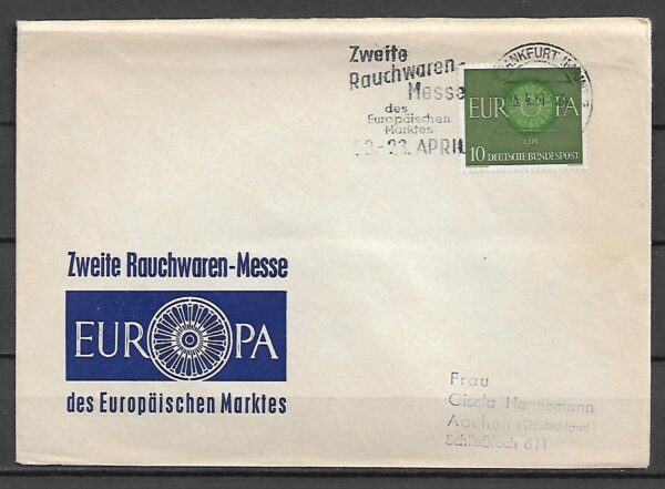 EUROPA CEPT RFN MI.337 NA LIŚCIE