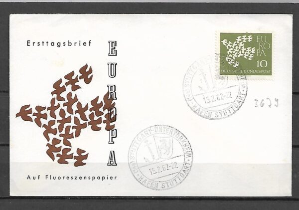 EUROPA CEPT RFN MI.367 FDC