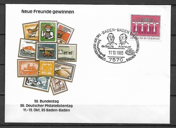 EUROPA CEPT RFN MI.1211 FDC