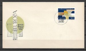 EUROPA CEPT LIECHTENSTEIN MI.431 FDC 1