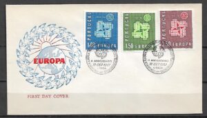 FDC EUROPA CEPT PORTUGALIA MI.907-909