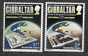 EUROPA CEPT GIBRALTAR MI.475-476**
