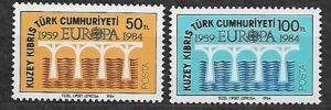 EUROPA CEPT CYPR TURECKI MI.142-143**