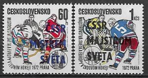 HOKEJ CZECHOSŁOWACJA MI.2084-2085**