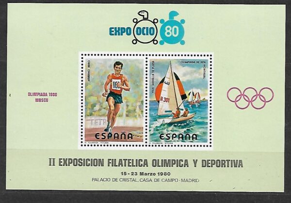 OLIMPIADA LETNIA HISZPANIA BLOK OKOLICZNOŚCIOWY **
