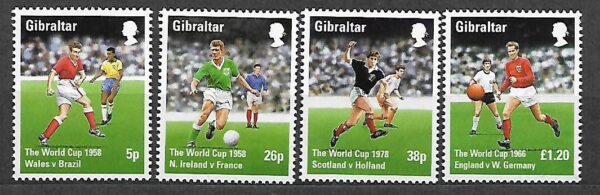 MUNDIAL GIBRALTAR MI.814-817**