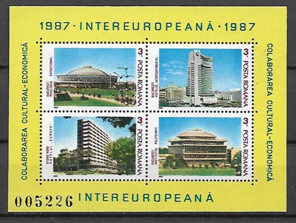 EUROPA RUMUNIA MI.BL.231**