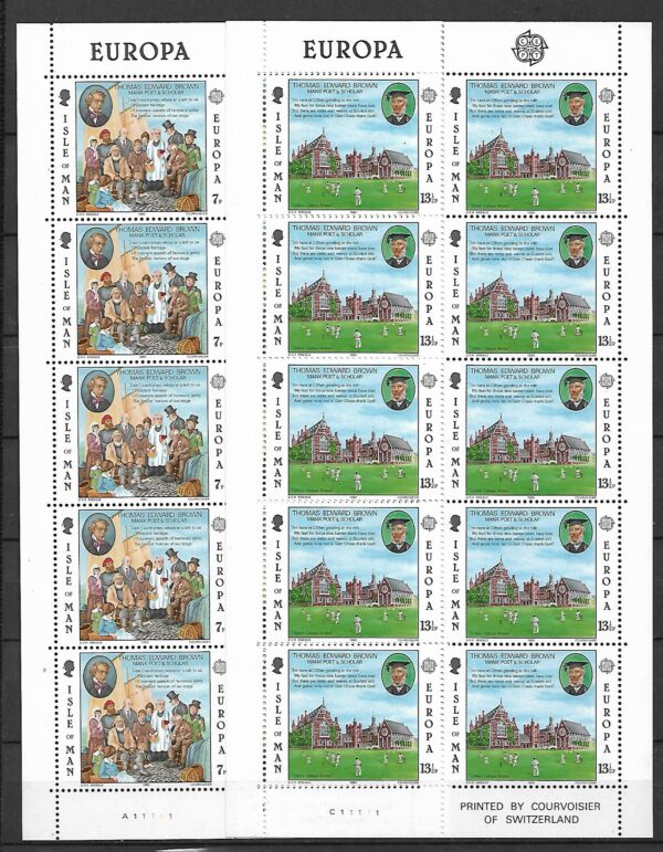 EUROPA CEPT WYSPA MAN MI.ARK.164-165**