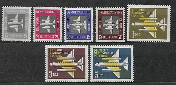 LOTNICTWO DDR MI.609-615**