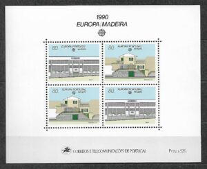 EUROPA CEPT MADERA MI.BL.11**