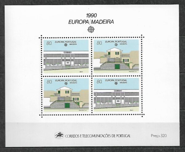 EUROPA CEPT MADERA MI.BL.11**