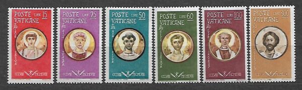 SŁAWNI LUDZIE WATYKAN MI.307-312**