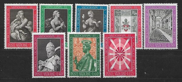 SZTUKA WATYKAN MI.412-419**
