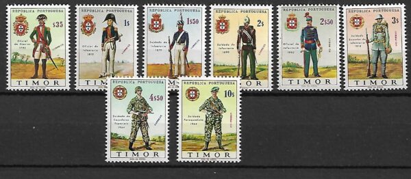 WOJSKO TIMOR MI.348-355**