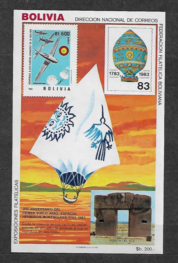 LOTNICTWO BOLIWIA MI.BL.133**