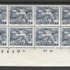 FI.656** 10- BLOK Z NR ARKUSZA NA LISTWIE