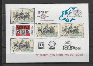 DZIEŃ ZNACZKA CZECHOSŁOWACJA MI.BL.44**