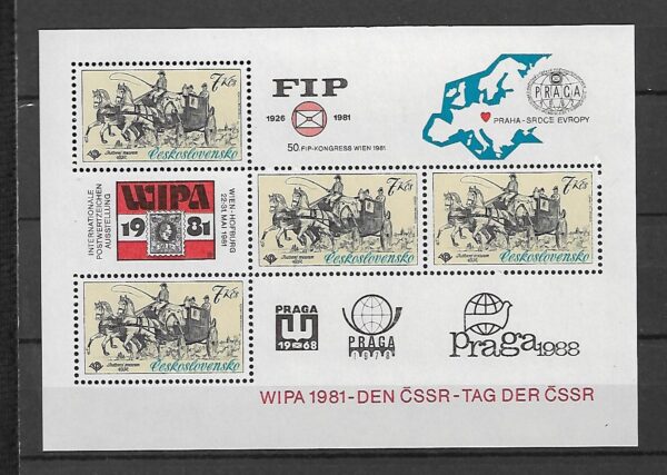 DZIEŃ ZNACZKA CZECHOSŁOWACJA MI.BL.44**