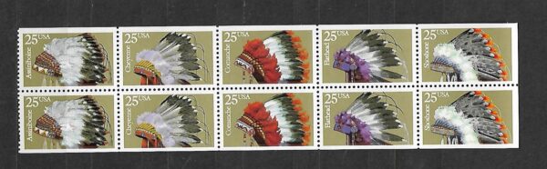 PIÓROPUSZ USA MI.2098-2101**D/D-E/E
