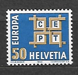 EUROPA CEPT SZWAJCARIA MI.781**