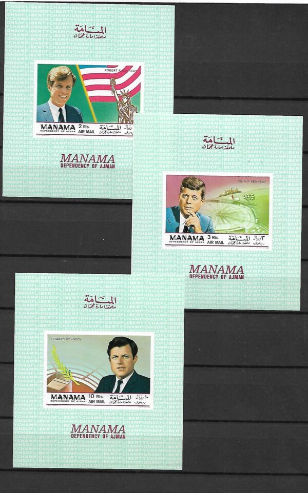 J.F KENNEDY MANAMA MI.BL.C-E 35B**