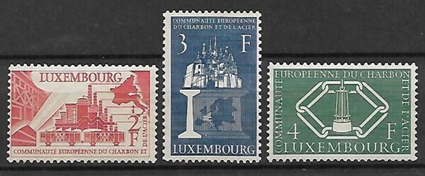 PRZEMYSŁ LUXEMBURG MI.552-554**