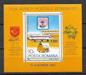 LOTNICTWO RUMUNIA MI.BL.195**