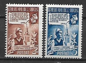 ROCZNICA ALBANIA MI.465-466**
