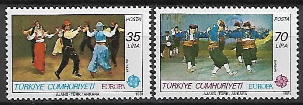 EUROPA CEPT TURCJA MI.2546-2547**