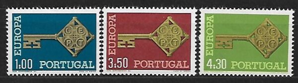 EUROPA CEPT PORTUGALIA MI.1051-1053**