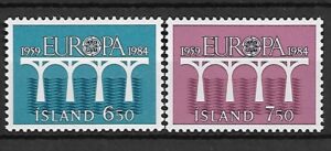 EUROPA CEPT ISLANDIA MI.614-615**