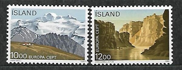 EUROPA CEPT ISLANDIA MI.648-649**