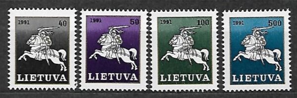WOJSKO LITWA MI.491-494**