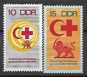 CZERWONY KRZYŻ DDR MI.1466-1467**