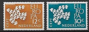 EUROPA CEPT HOLANDIA MI.765-766**