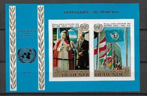 ONZ BURUNDI MI.BL.43B**