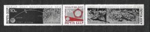 LOT W KOSMOS ZSRR MI.3296-3298**