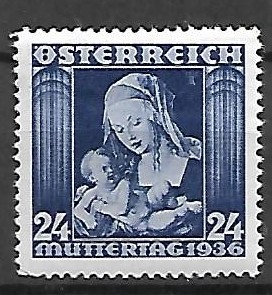 DZIEŃ MATKI AUSTRIA MI.627**