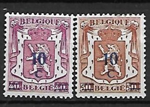 HERBY BELGIA MI.596-597**