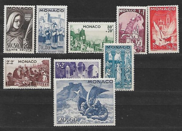 HISTORIA MONAKO MI.288-296**