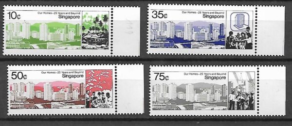 ARCHITEKTURA SINGAPUR MI.479-482**