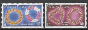 NASZYJNIK Z KWIATÓW WALLIS FUTUNA MI.355-356**