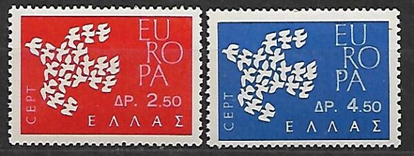 EUROPA CEPT GRECJA MI.775-776**
